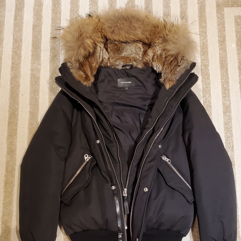 [Barely worn] Mackage men's bomber jacket (Dixon-F5, Size 36)